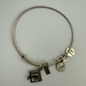 2016 Alex and Ani Graduation Bracelet in Silver